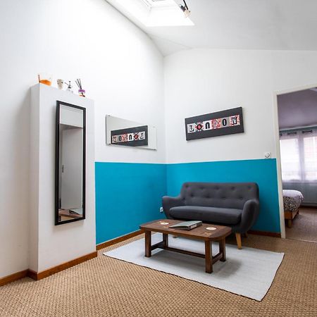 T2 Toulouse 40M2, Lit Queen Size, Climatisation, Quartier Sympa, Terrasse Exterior foto